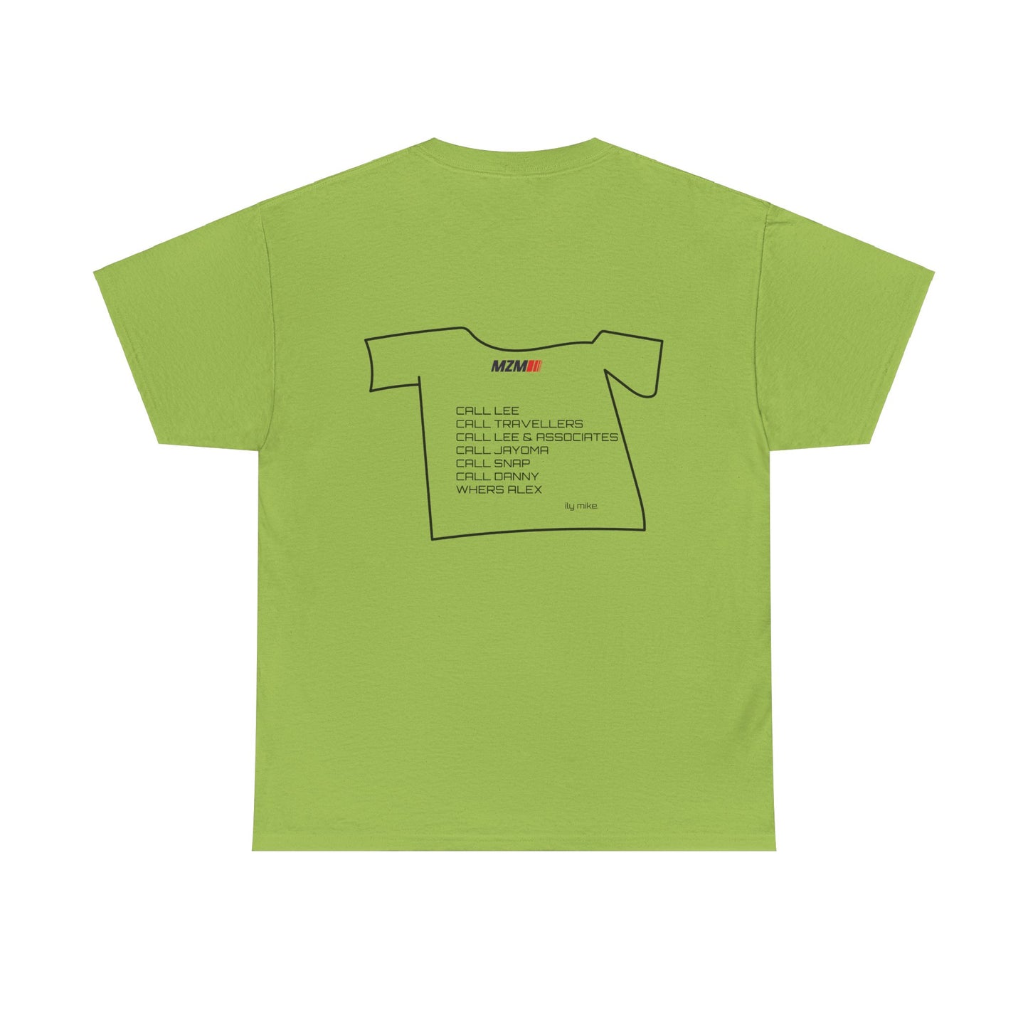 Oil Chamge Heavy Cotton Tee