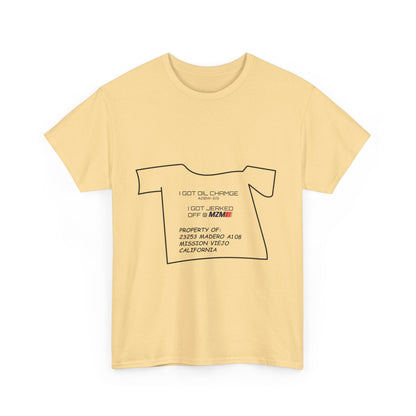 Oil Chamge Heavy Cotton Tee