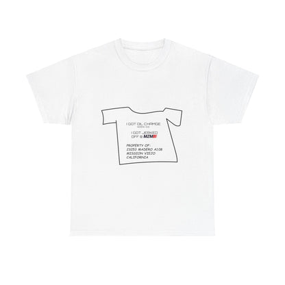 Oil Chamge Heavy Cotton Tee
