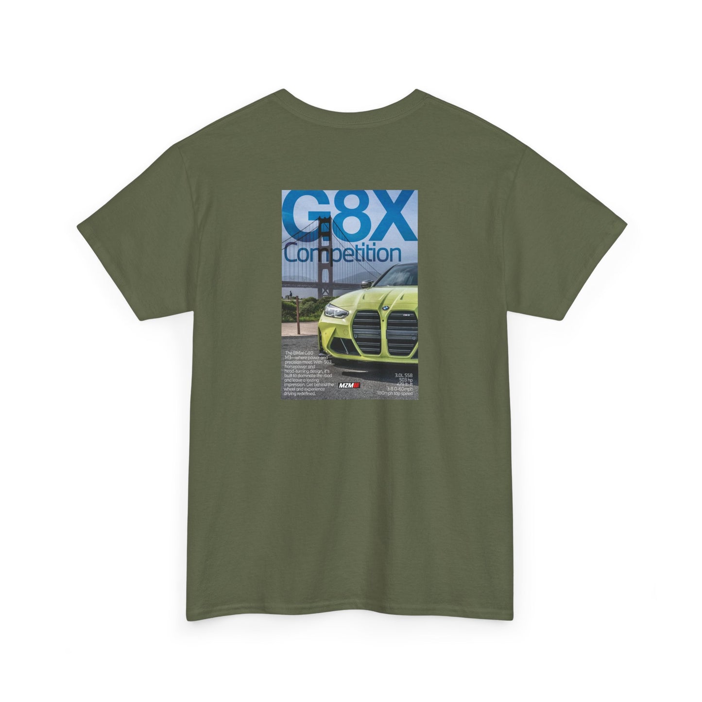 G80 Poster-Style Heavy Cotton Tee