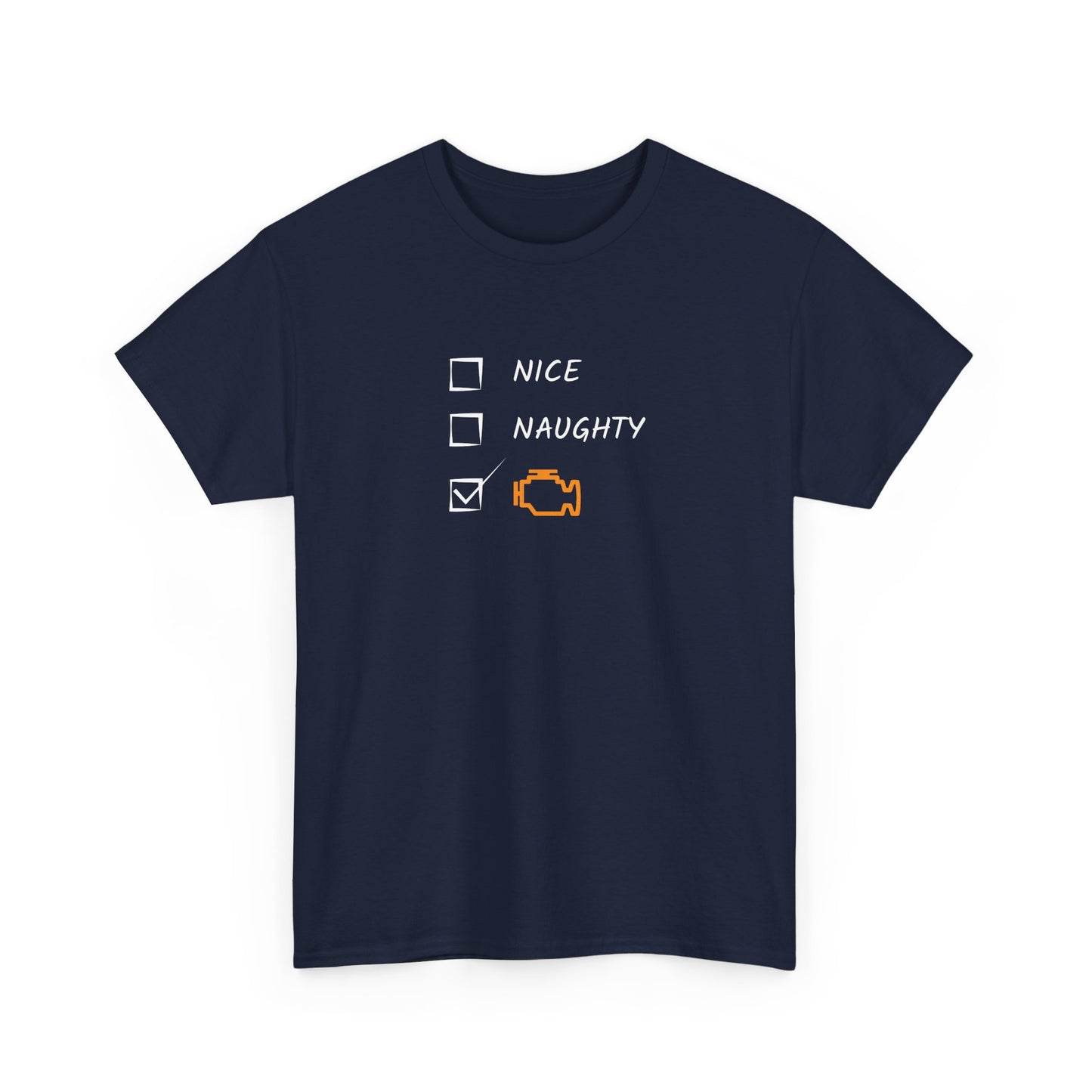 Naughty, Nice, CEL Heavy Cotton Tee