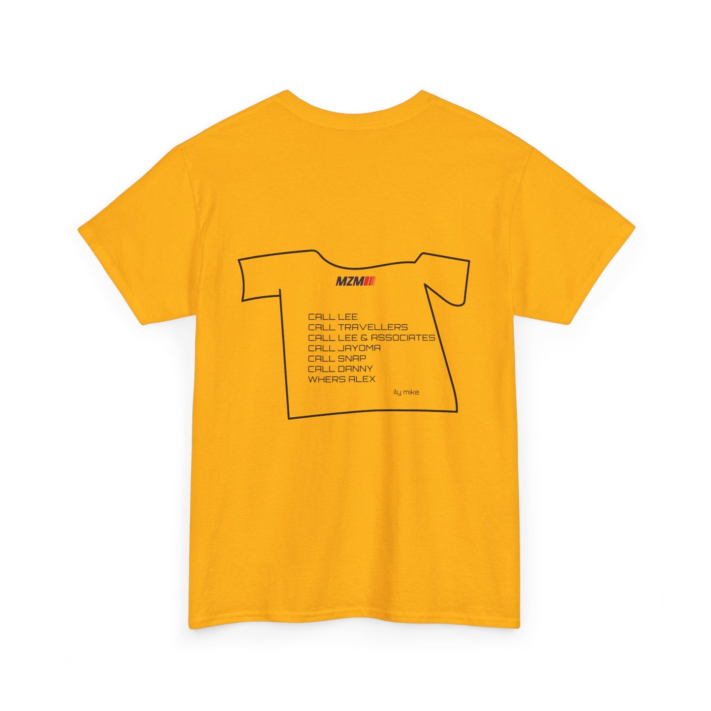 Oil Chamge Heavy Cotton Tee