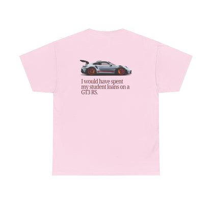 Student Loans GT3 RS Heavy Cotton Tee