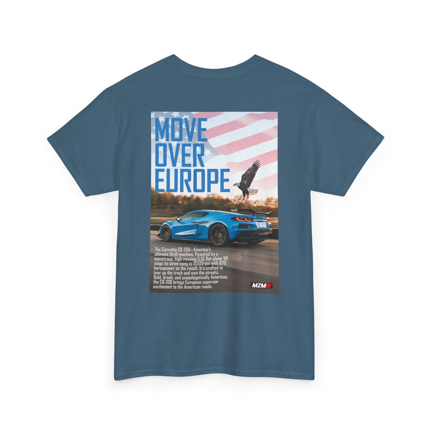 C8 ZO6 America Heavy Cotton Tee
