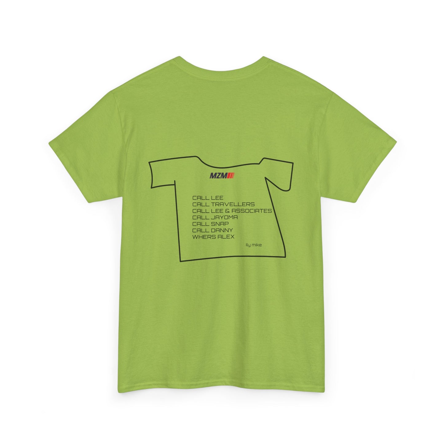 Oil Chamge Heavy Cotton Tee