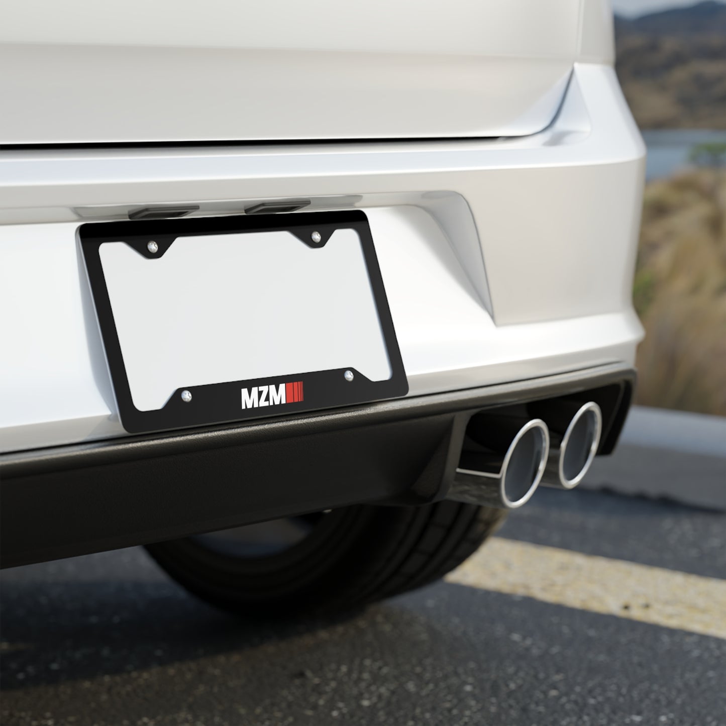 MZM License Plate Frame