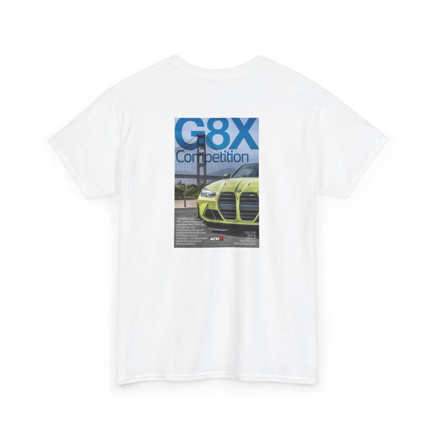 G80 Poster-Style Heavy Cotton Tee