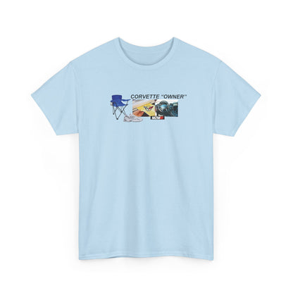 Corvette "Owner" Heavy Cotton Tee
