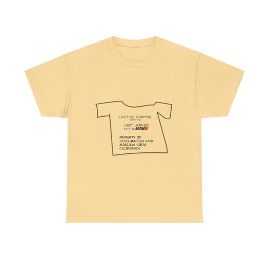 Oil Chamge Heavy Cotton Tee