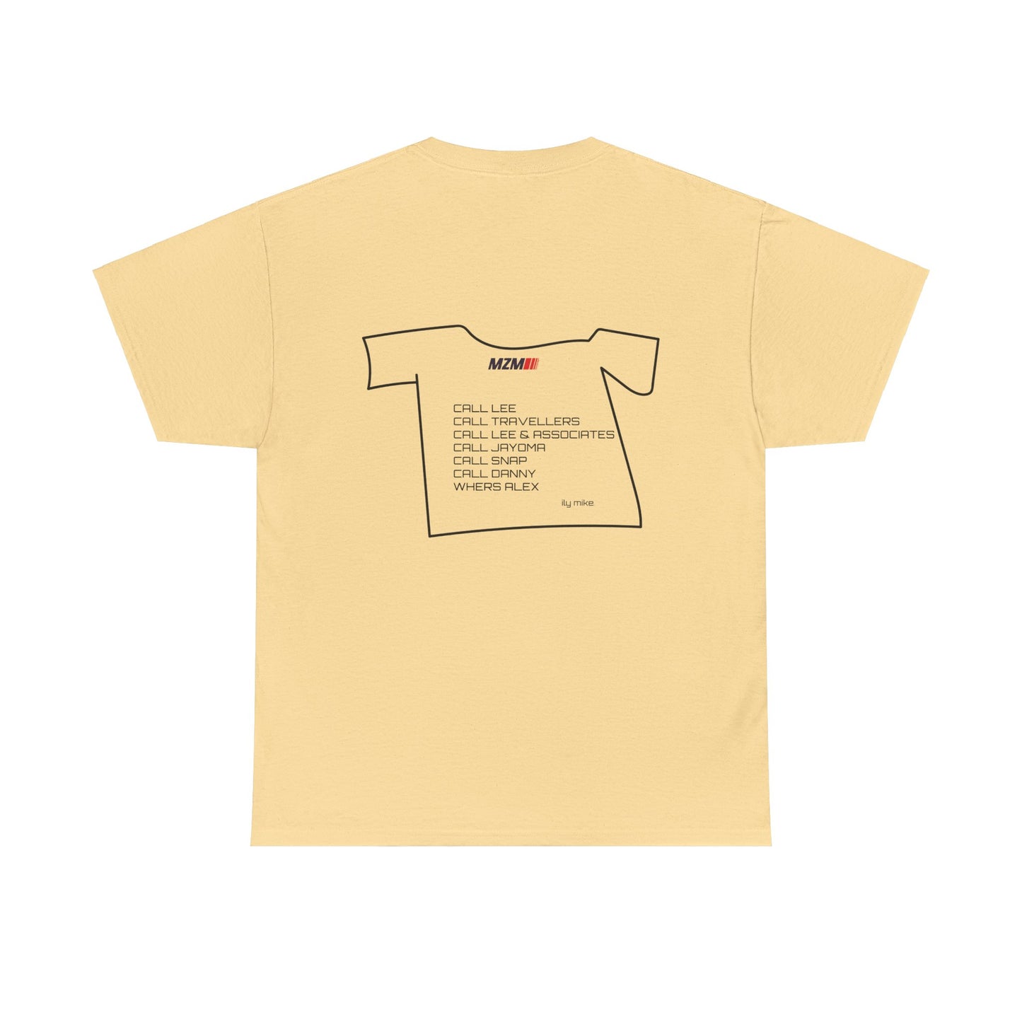 Oil Chamge Heavy Cotton Tee