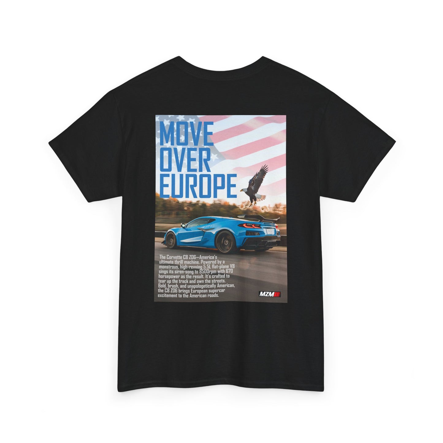 C8 ZO6 America Heavy Cotton Tee