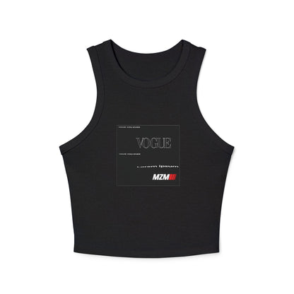 Women's Micro Rib Racer Tank Top