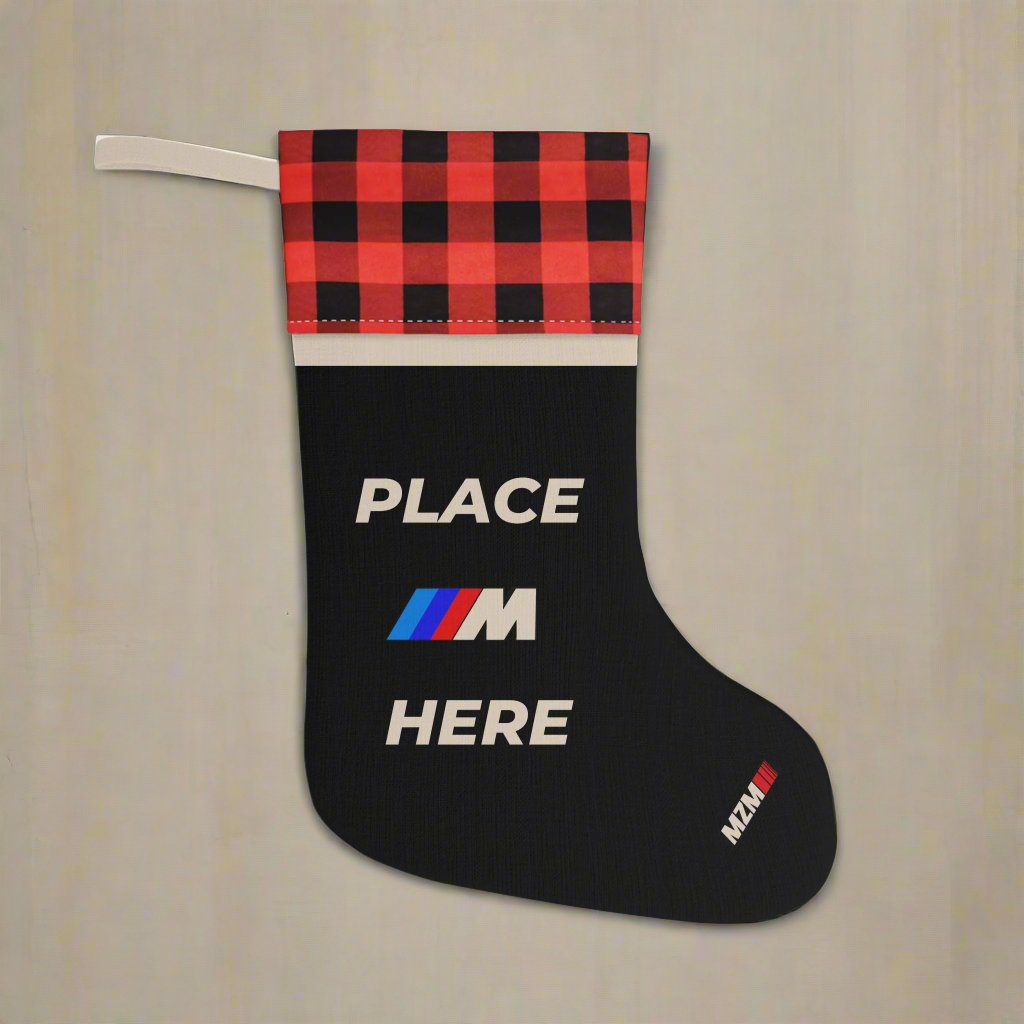 Place "M" Christmas Stocking