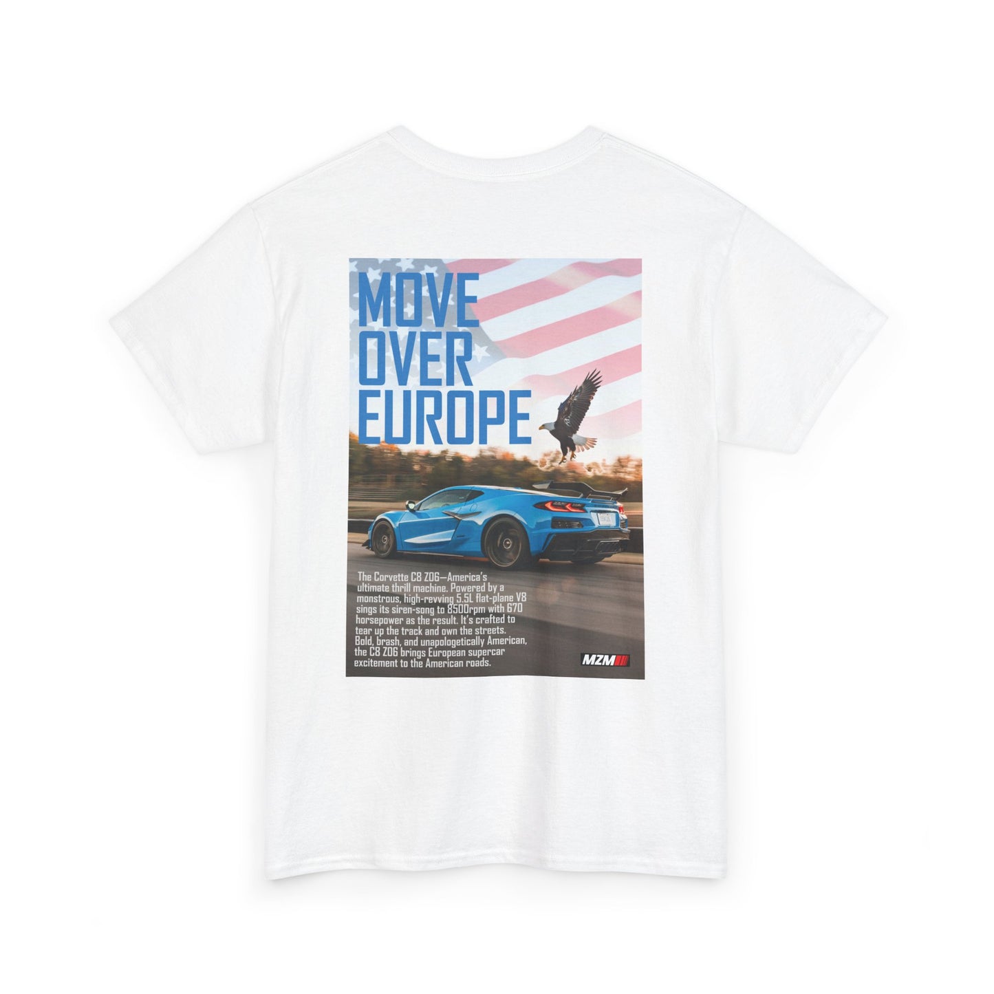 C8 ZO6 America Heavy Cotton Tee