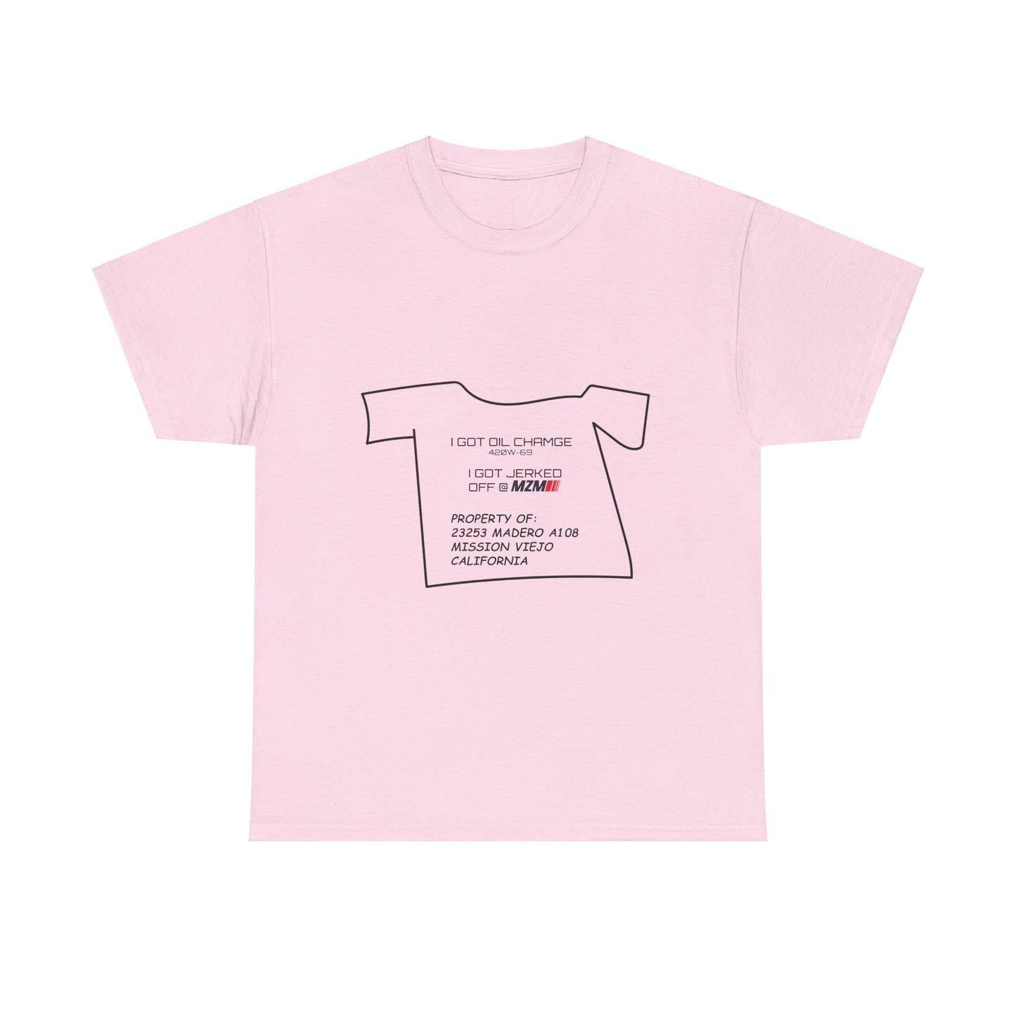 Oil Chamge Heavy Cotton Tee