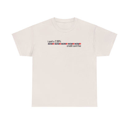 2.99% Heavy Cotton Tee
