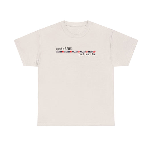 2.99% Heavy Cotton Tee