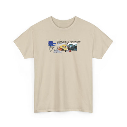 Corvette "Owner" Heavy Cotton Tee