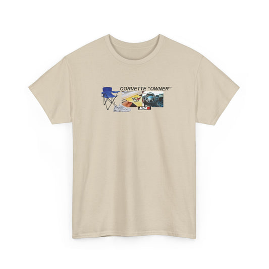 Corvette "Owner" Heavy Cotton Tee