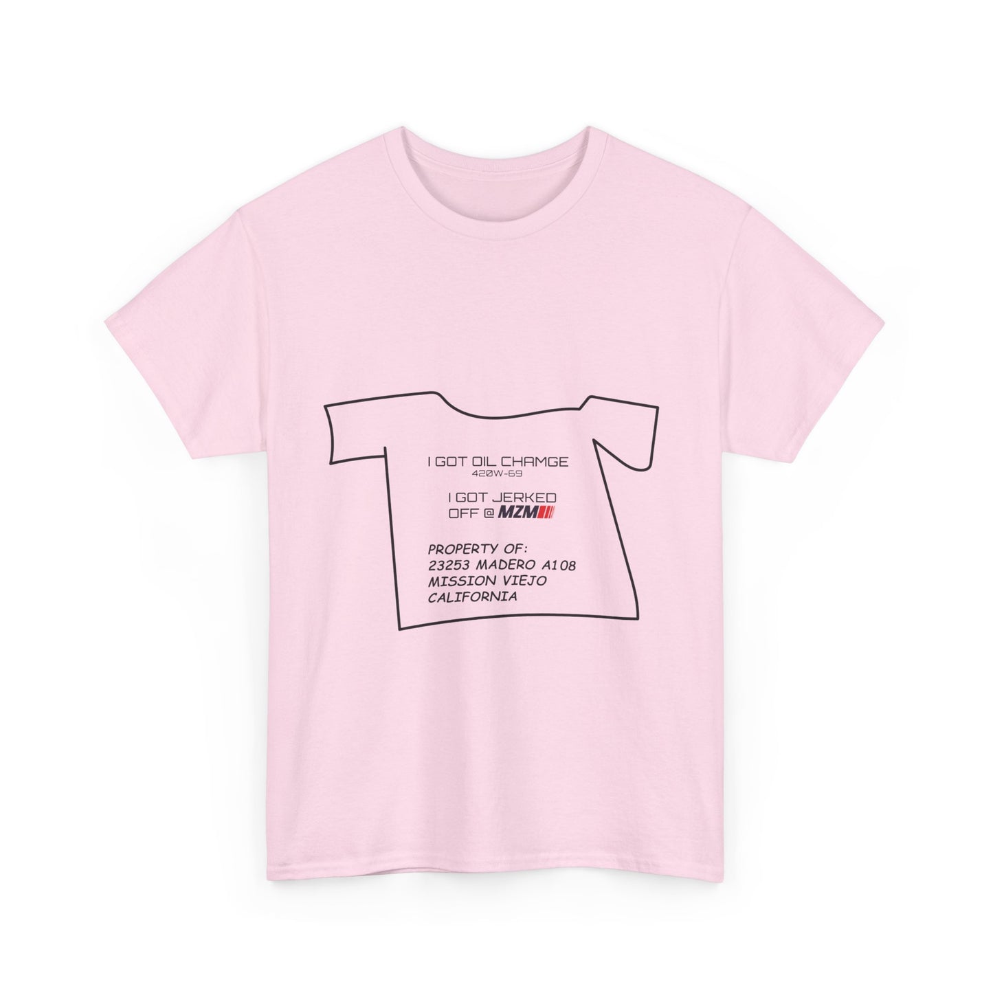 Oil Chamge Heavy Cotton Tee