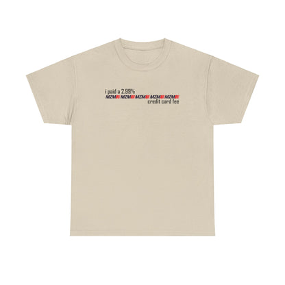 2.99% Heavy Cotton Tee