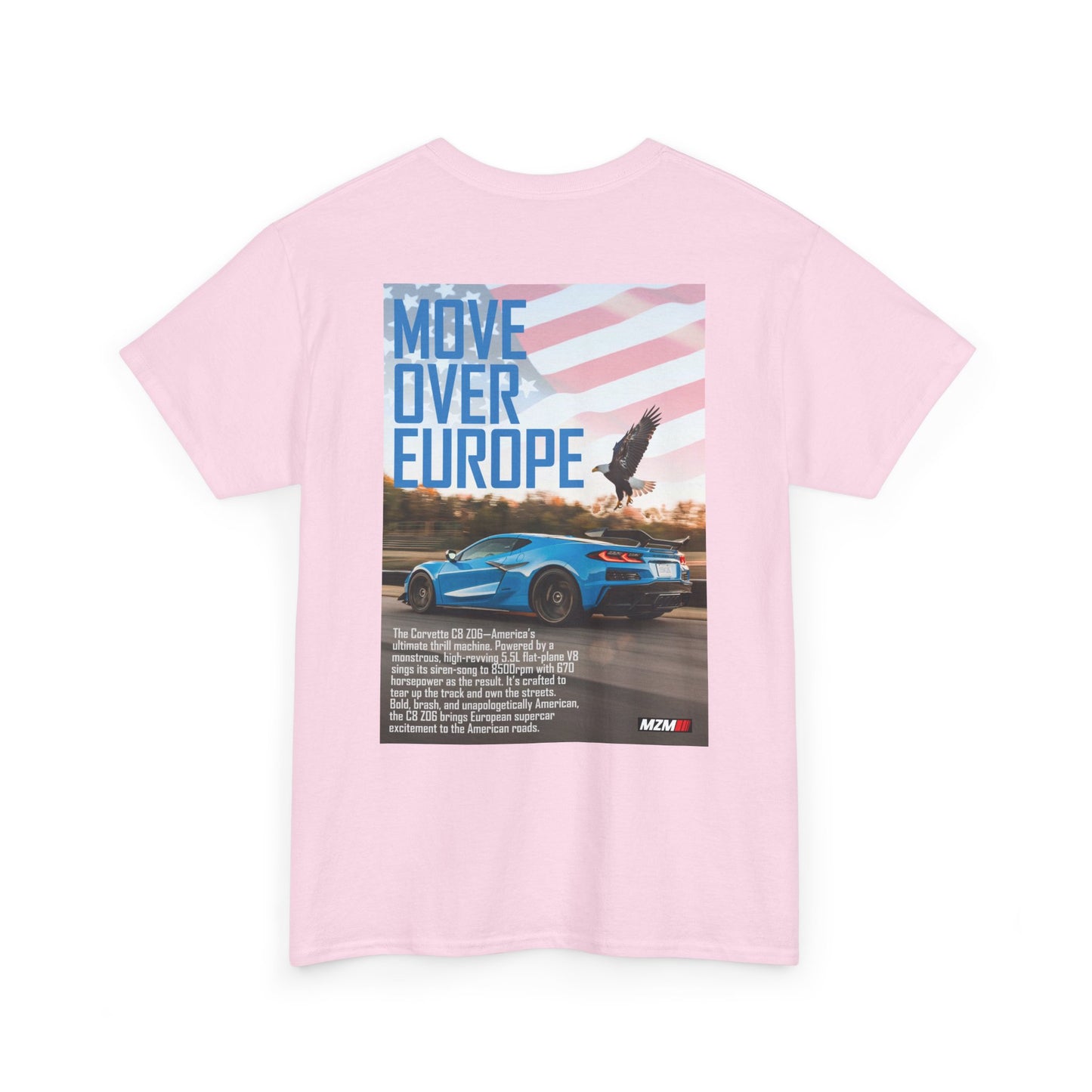 C8 ZO6 America Heavy Cotton Tee