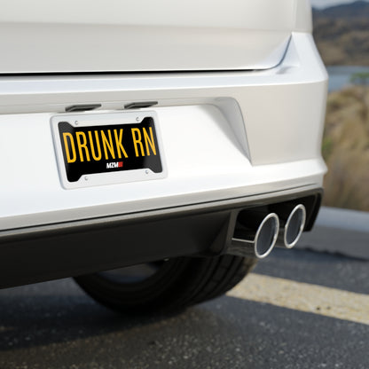 DRUNK RN License Plate