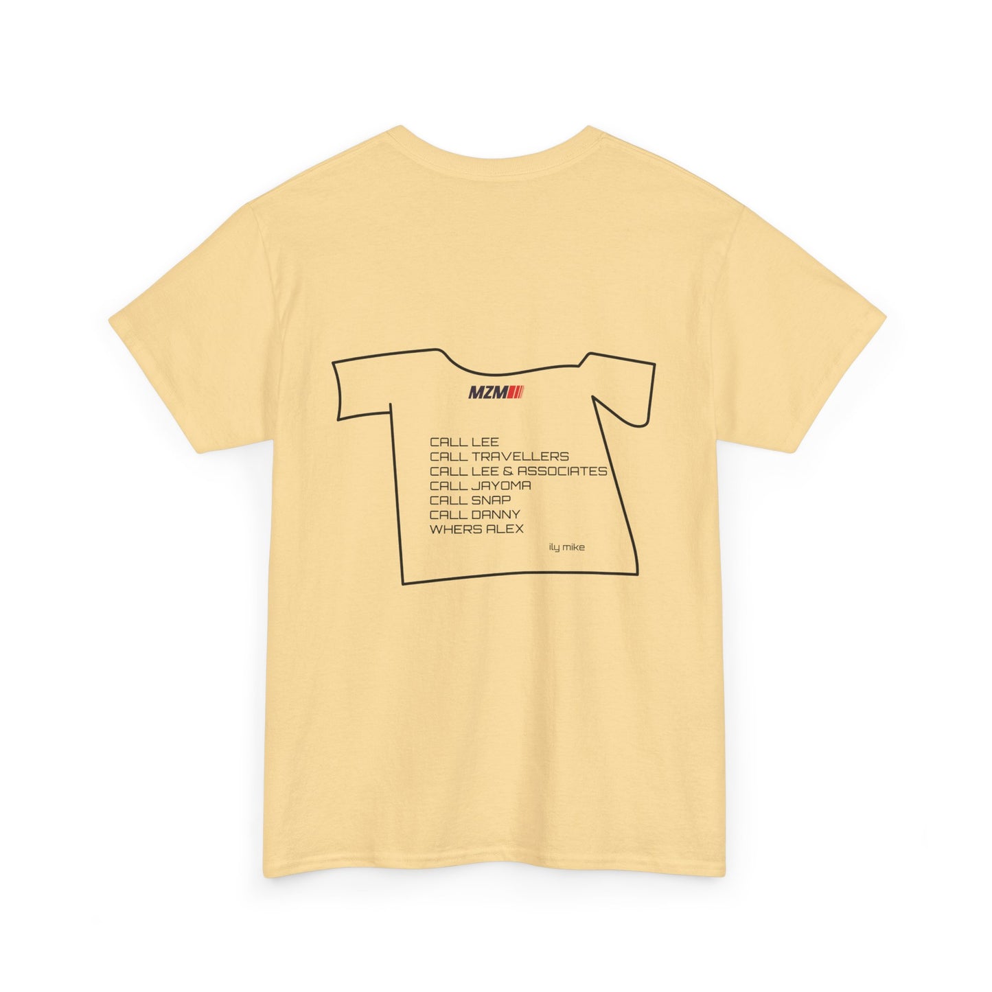 Oil Chamge Heavy Cotton Tee