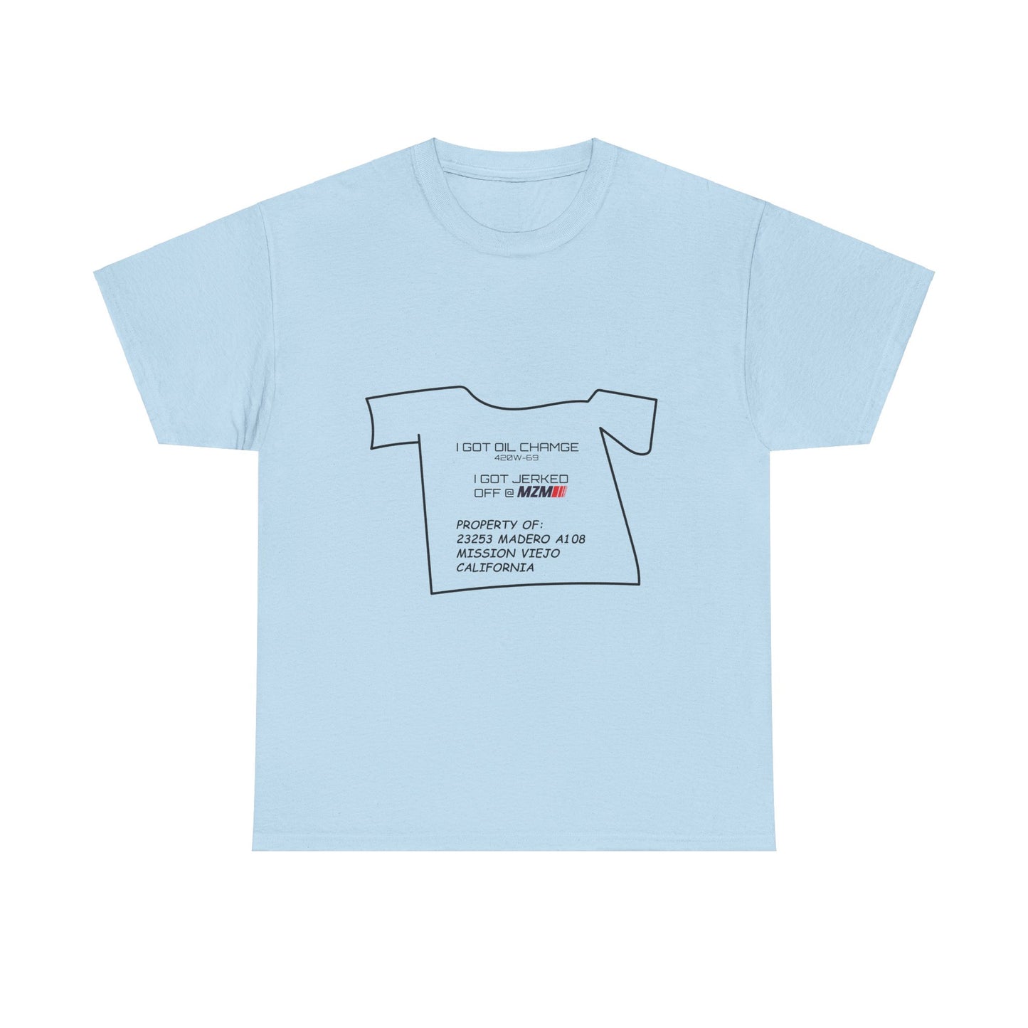 Oil Chamge Heavy Cotton Tee