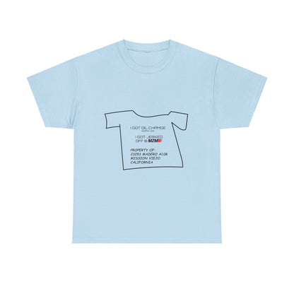 Oil Chamge Heavy Cotton Tee