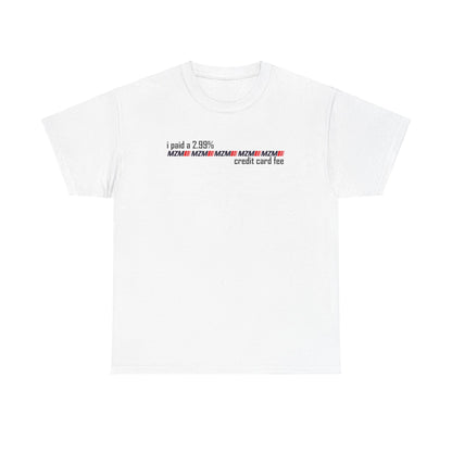 2.99% Heavy Cotton Tee